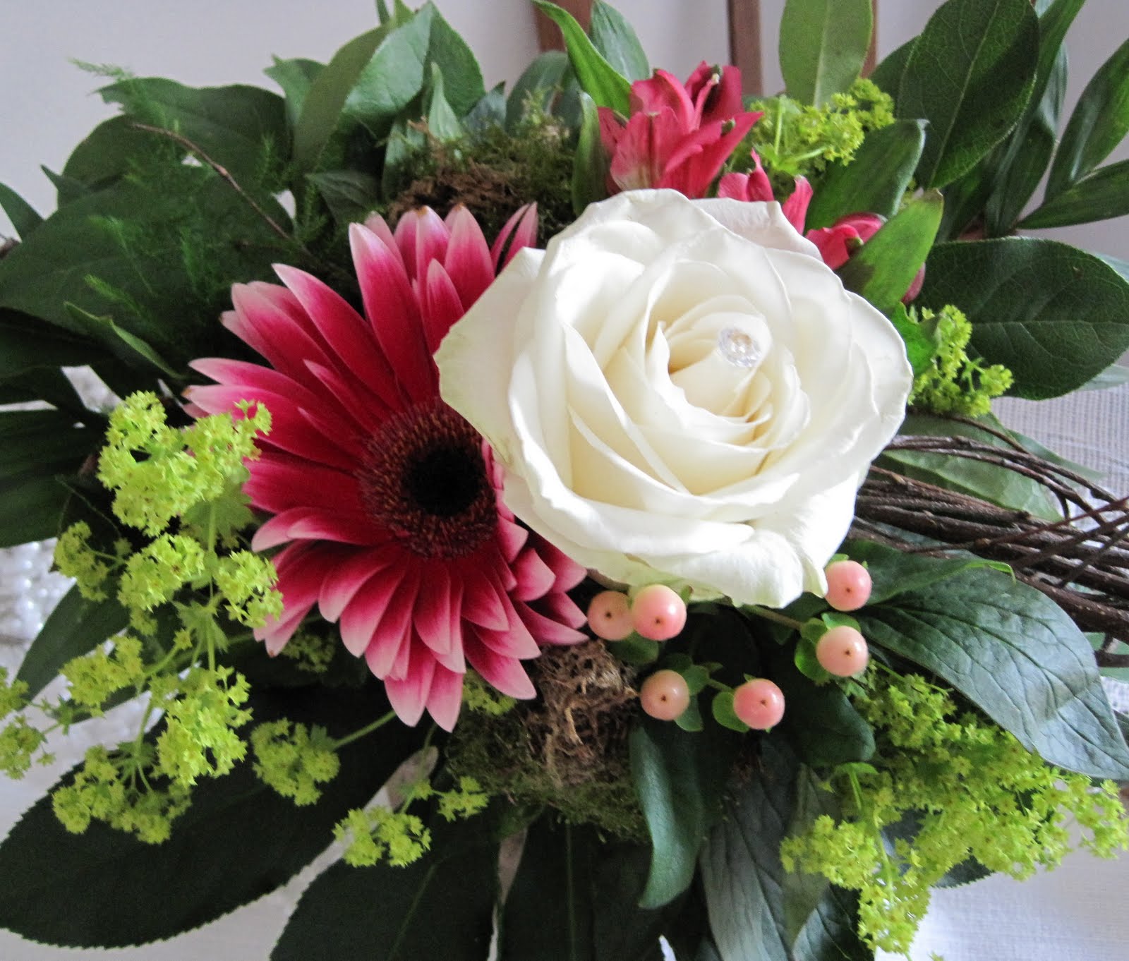 begegnen: Blumen zum Geburtstag