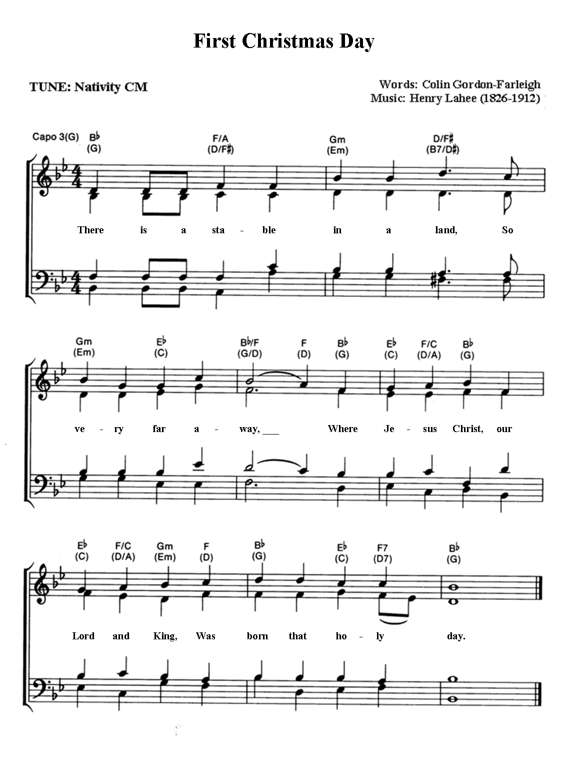 Piano christmas duets hymns faith duet Share My Journey: A Hymn for Christmas: 'First Christmas Day'