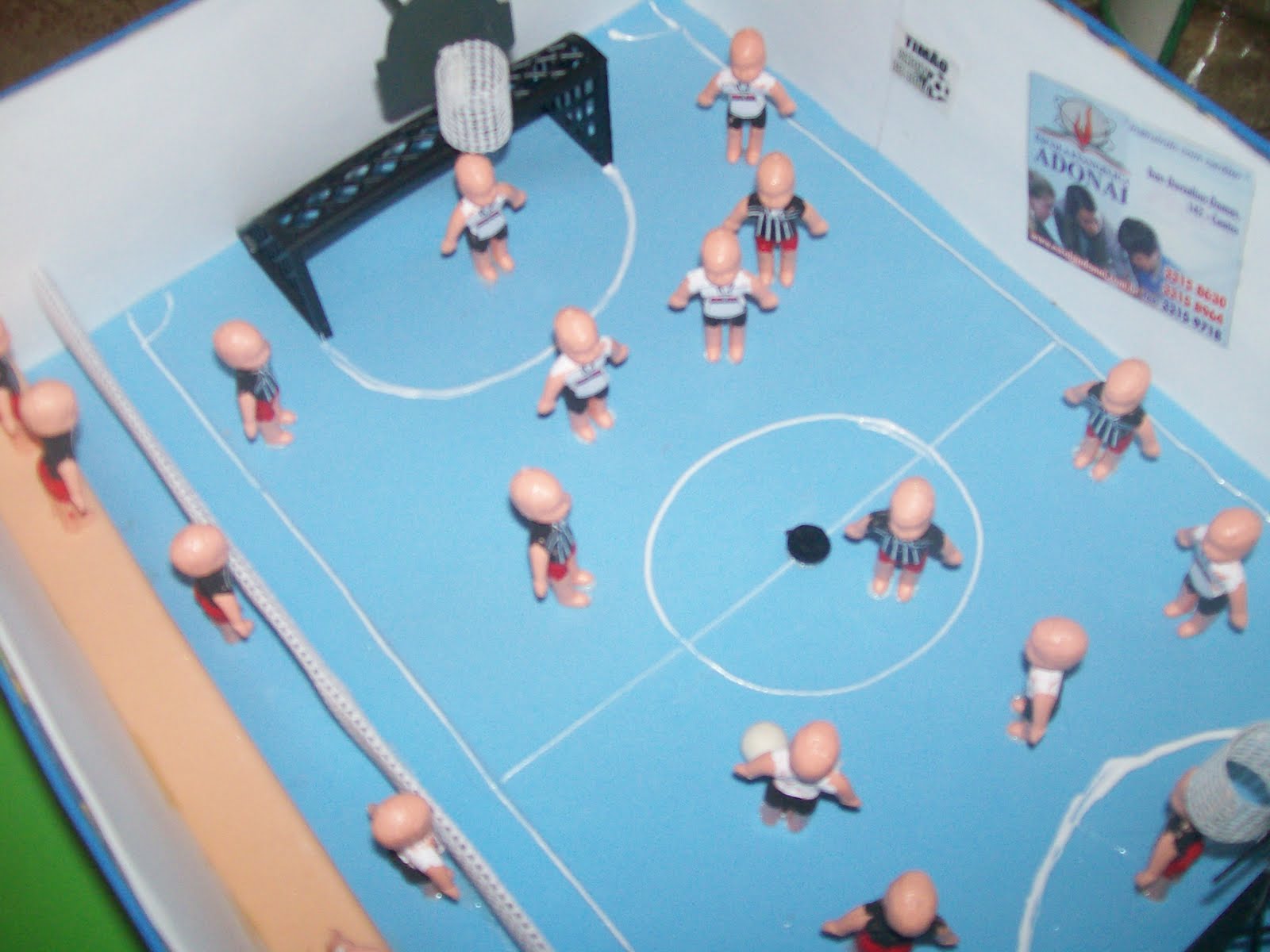ArtMuleKa: Maquete de quadra de futsal