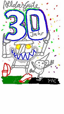 Handy art yk 30 jahre happy birthday joss schaub