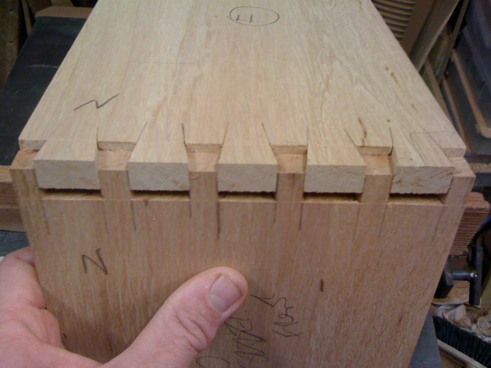 The Joy of Wood Aahh!, the wonderful dovetail joint.