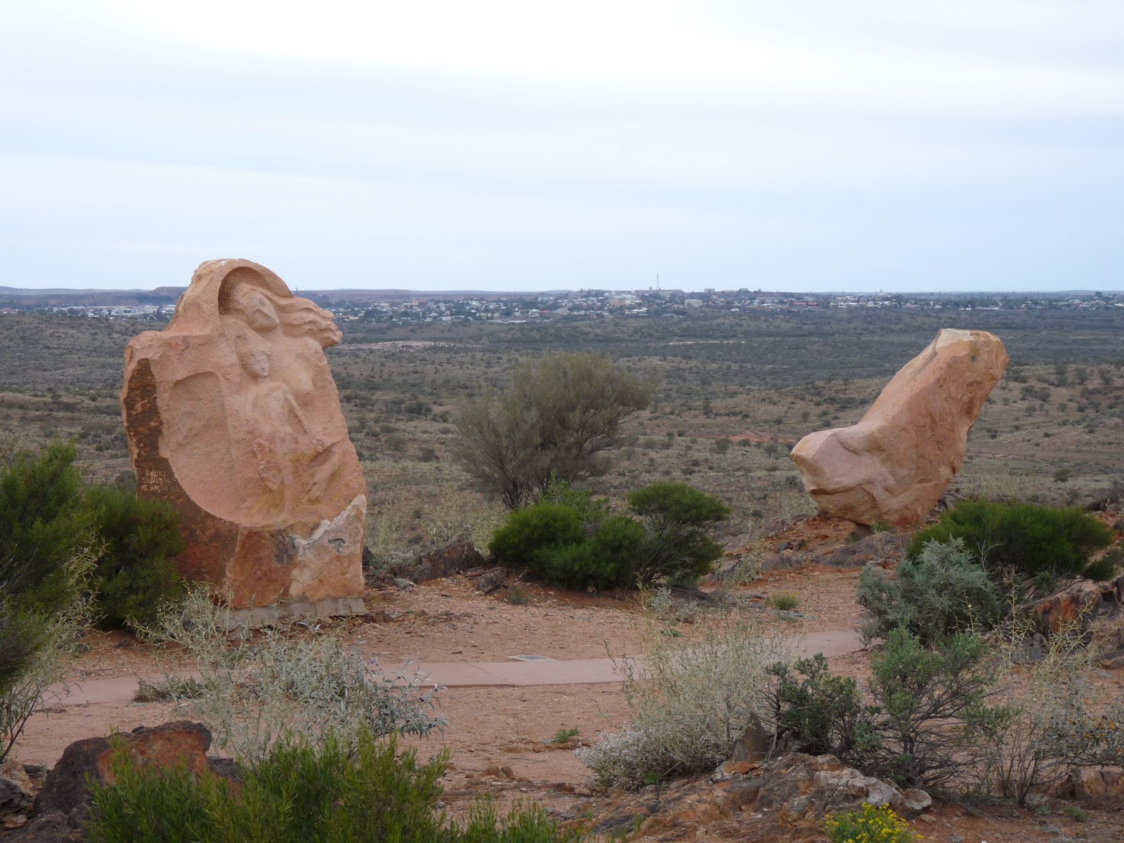 Garry and Rani Appleby The Living Desert Sculptures, Broken Hill, NSW