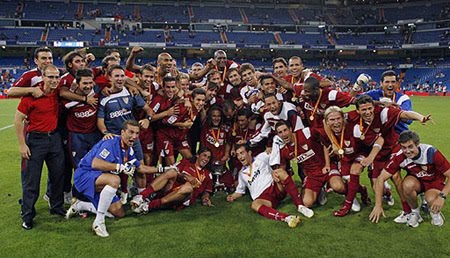 el baul de la gloria SEVILLA FC CAMPEÓN SUPER COPA DE ESPAÑA 2007