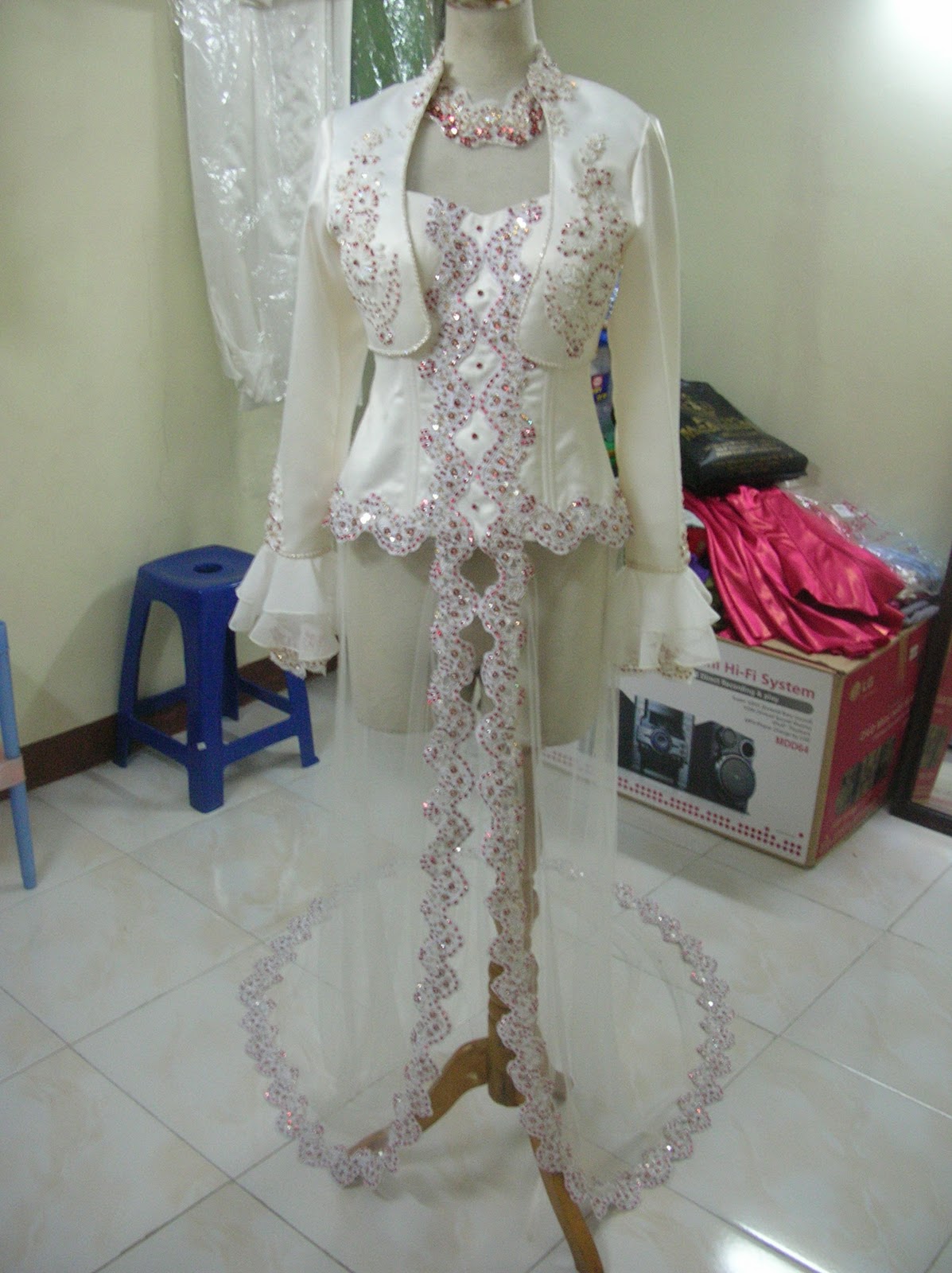 Payet Gaun Pesta Desain Baju Pesta Kebaya Modern dan 