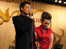 The Groom giving words of thanks to friends and relatives for being able to attend his wedding .