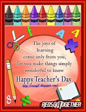 "HAPPY TEACHER"S DAY
