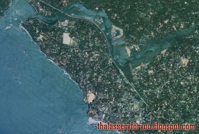 Satellite Image- Thalassery (Tellicherry)