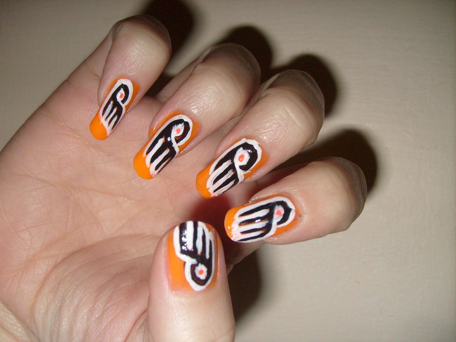 Streams of Whiskey and Nail Polish Philadelphia Flyers
