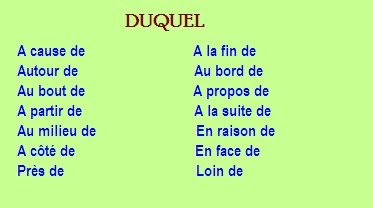 Blog DV Français: Pronoms:relatifs, relatifs composés, démonstratifs et