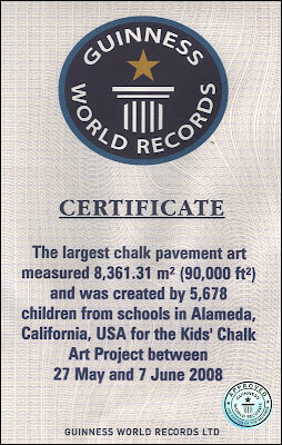 Drawing on Earth: Guinness World Record - Official Document