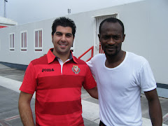Con Didier Zokora