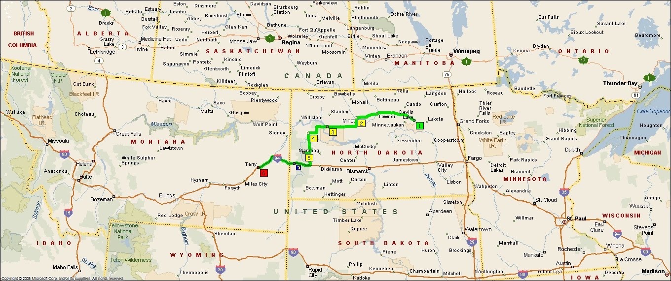 Nd Roads Map