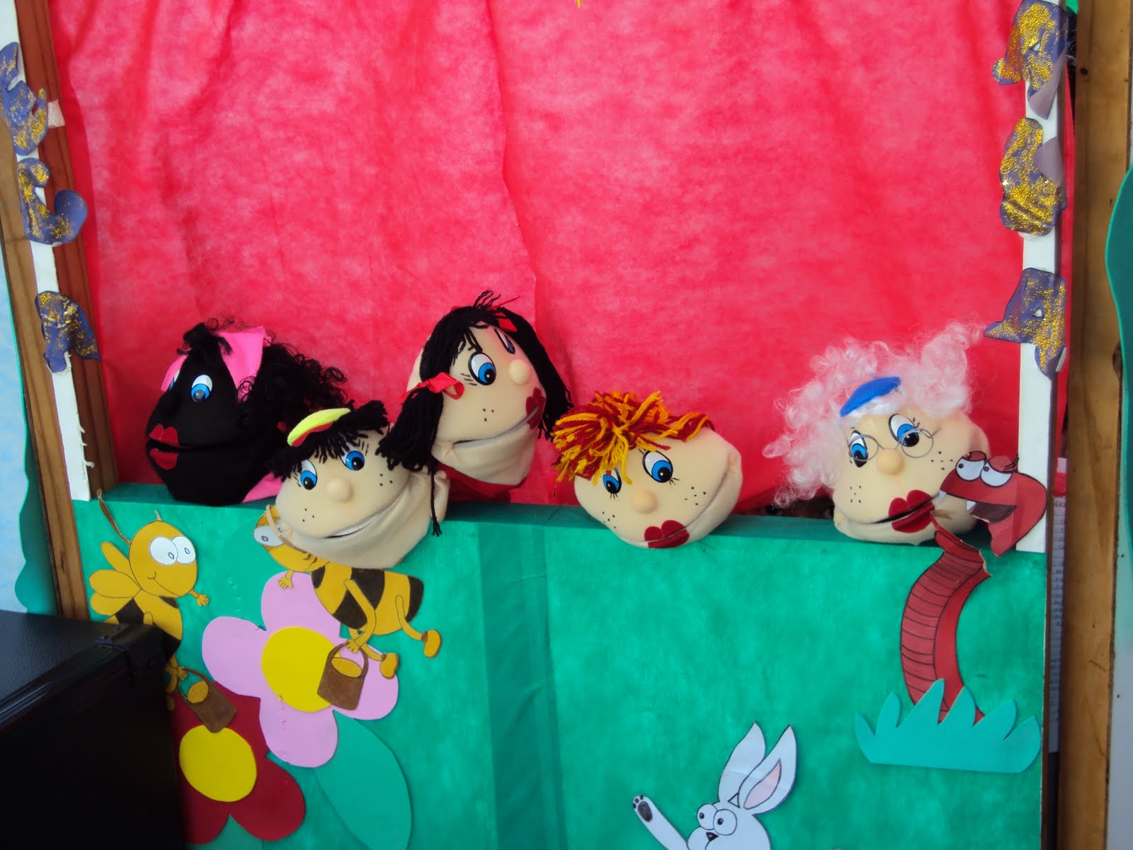 LEITURA E ENCANTAMENTO: TEATRO DE FANTOCHE NA HORA DO CONTO!!!