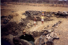 Água de caxio na caatinga