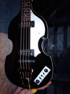 Ever See A Black Hofner Beatle Bass