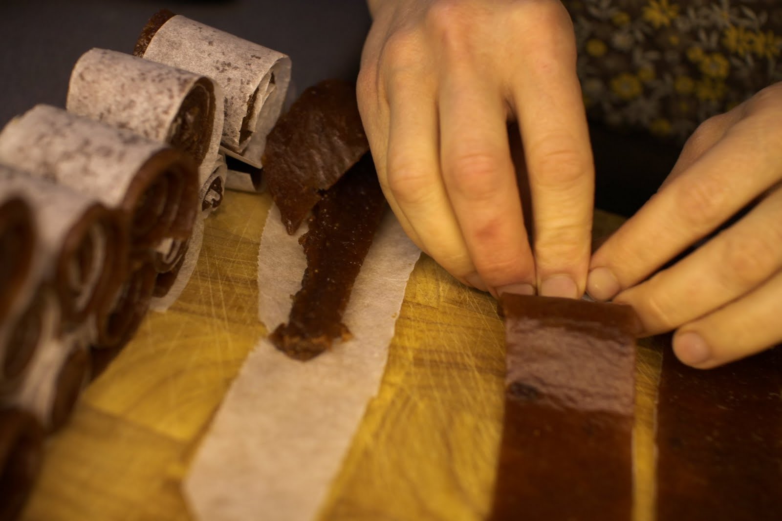 daily doings quince fruit leather