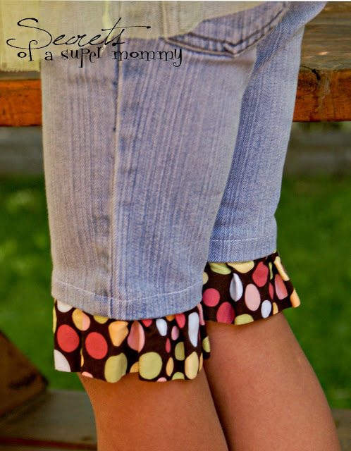 Secrets of a Super Mommy: Unfinished Projects~Cut off Jeans Shorts (and ...