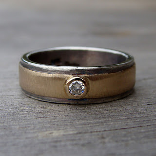 moissanite wedding band