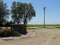 Orland School marker, 451st and 241st, SD