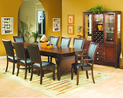 Dining Chairs Furniture on Luxury Home Furniture   For Dining Room With Leather On Chairs