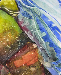 yupo abstract paper watercolor painting cleary melody paintings untitled