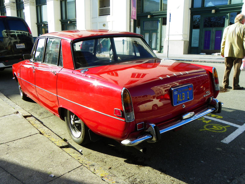 California Streets: San Francisco Street Sighting - 1969 Rover TC 2000