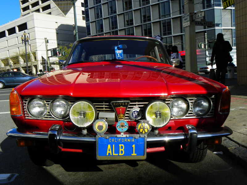 California Streets: San Francisco Street Sighting - 1969 Rover TC 2000