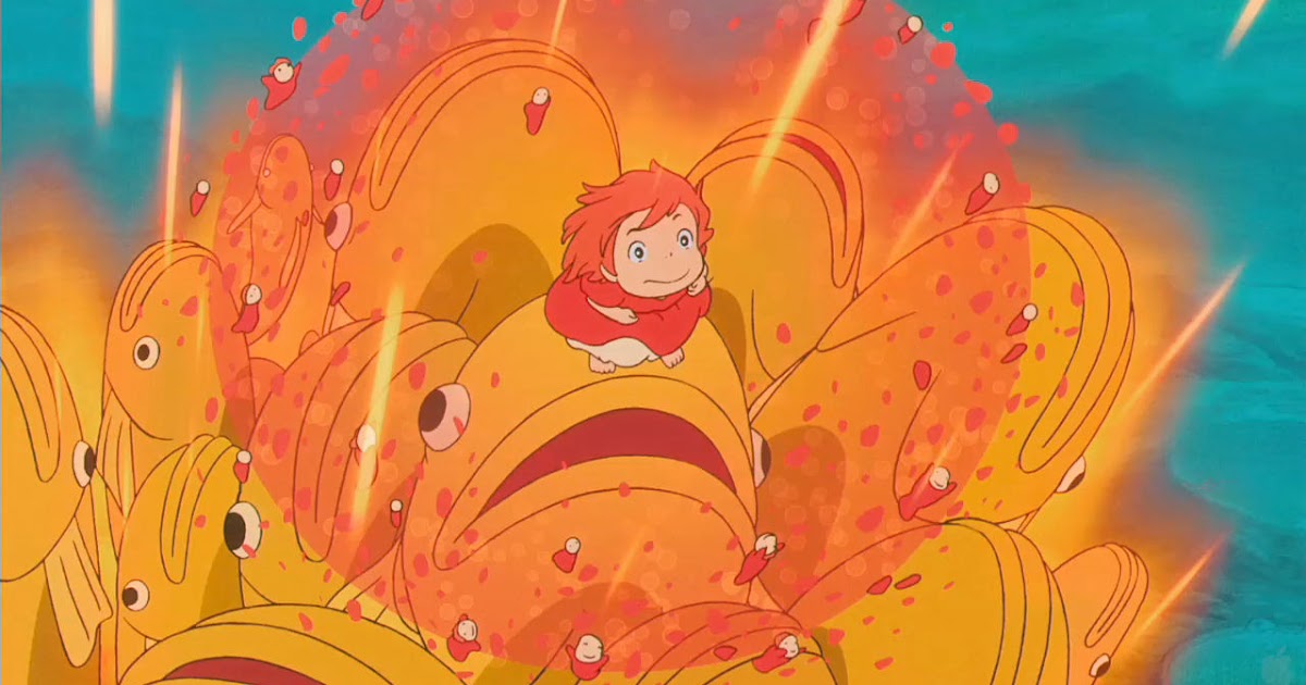Ghibli Blog: Studio Ghibli, Animation and the Movies: Ponyo DVD and Blu