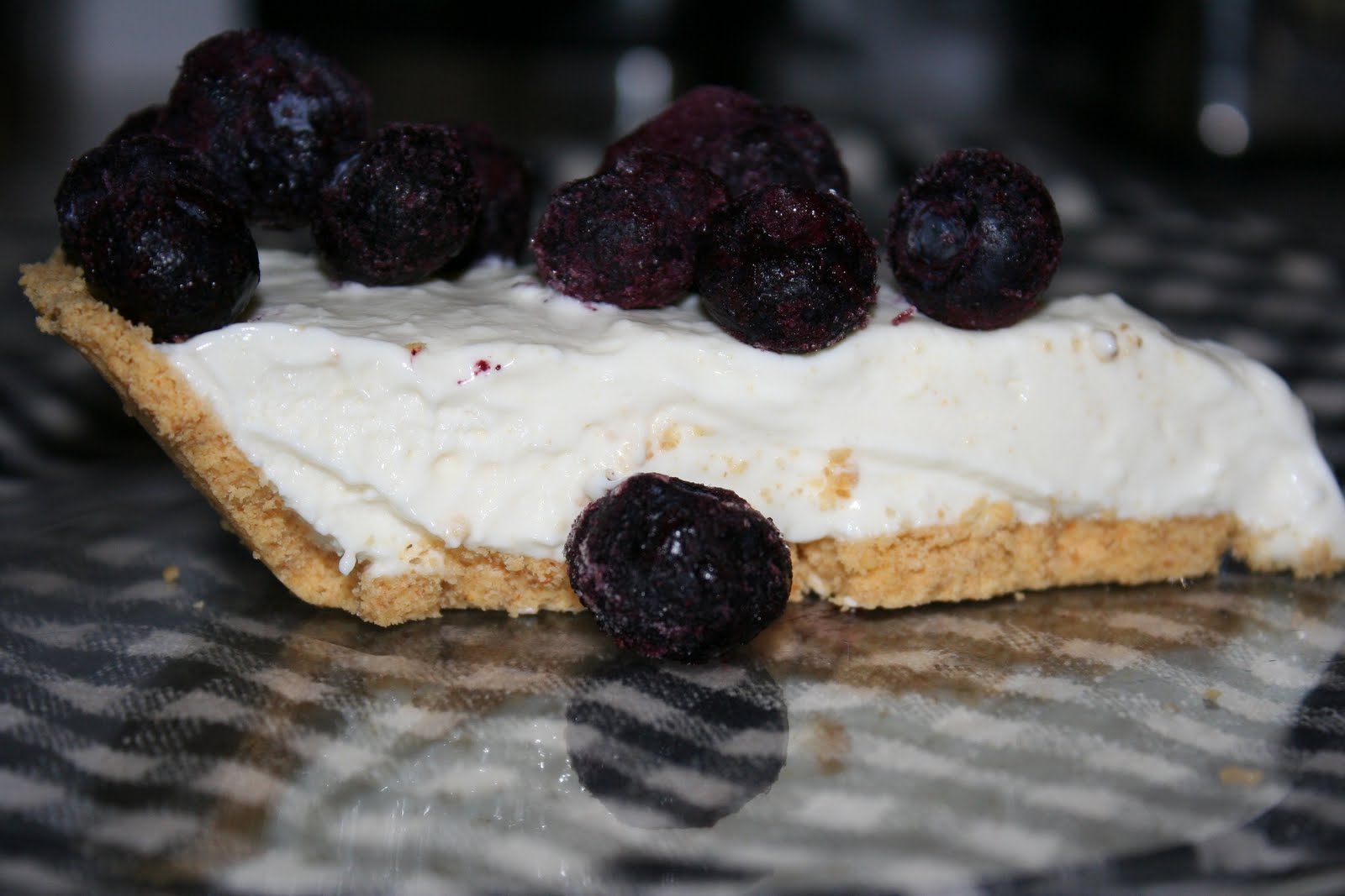Food Ophelia Frozen Yogurt Pie ( and a crust recipe too)