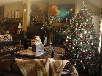 Christmas Living Room Tour 2009