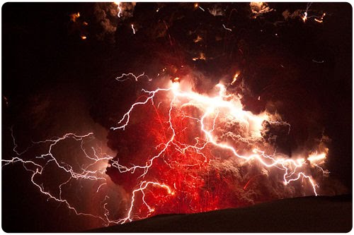 Nuevas fotografías del volcán Eyjafjallajökull Islandia