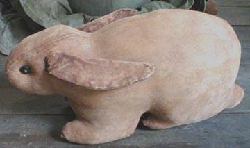 Early Cloth Animals & Dolls: Early Cloth Rabbit Pattern For Sale ...