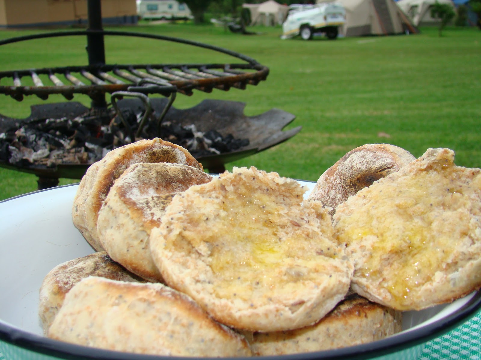 FiredUp Cooking! Bread Rolls cooked over a fire