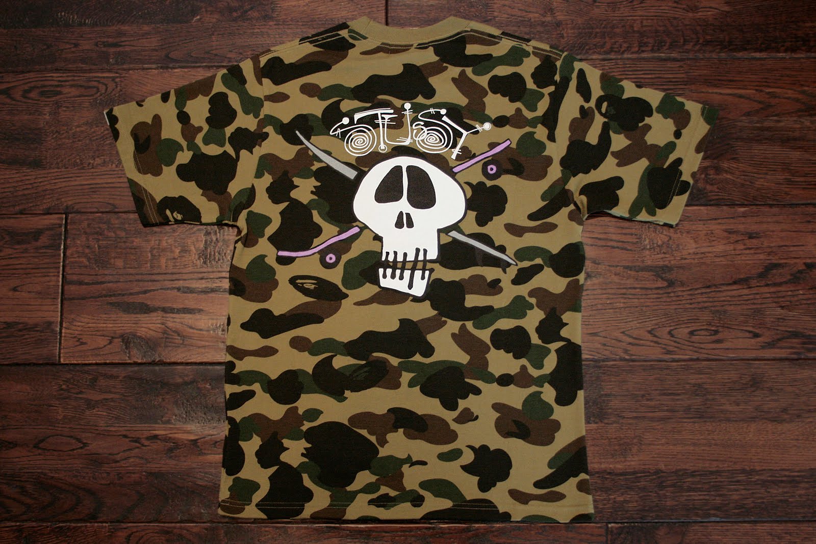 STUSSY SEATTLE: Stussy X Bape is HERE!!! *limited quantities