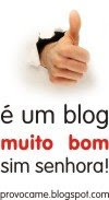 Prémio: É um blog muito bom, sim senhora