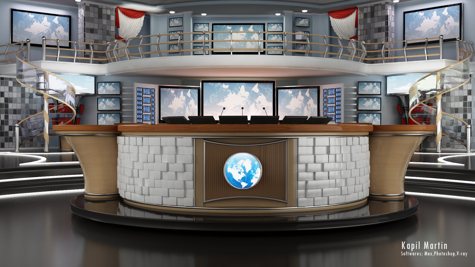 My BIG World News studio