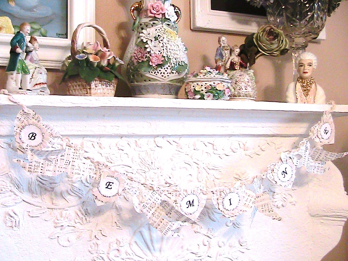 Katty's Cosy Cove: Making Vintage Valentine Banners