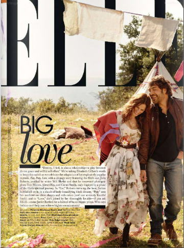 Miss celánea: Julia Roberts para Elle EEUU