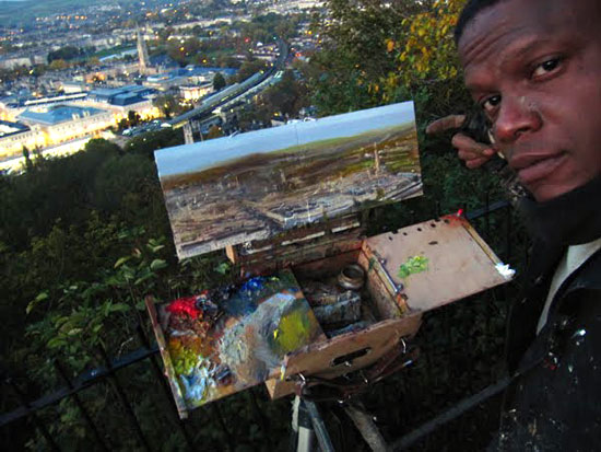 Plein air easel review by Armand Cabrera: a Take It Easel user