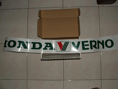 Honda verno windshield banner #2