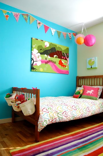 the boo and the boy: Colourful kids' rooms - part 4