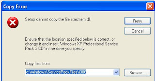 staxmem.dll service pack 3 staxmem.dll service pack 3