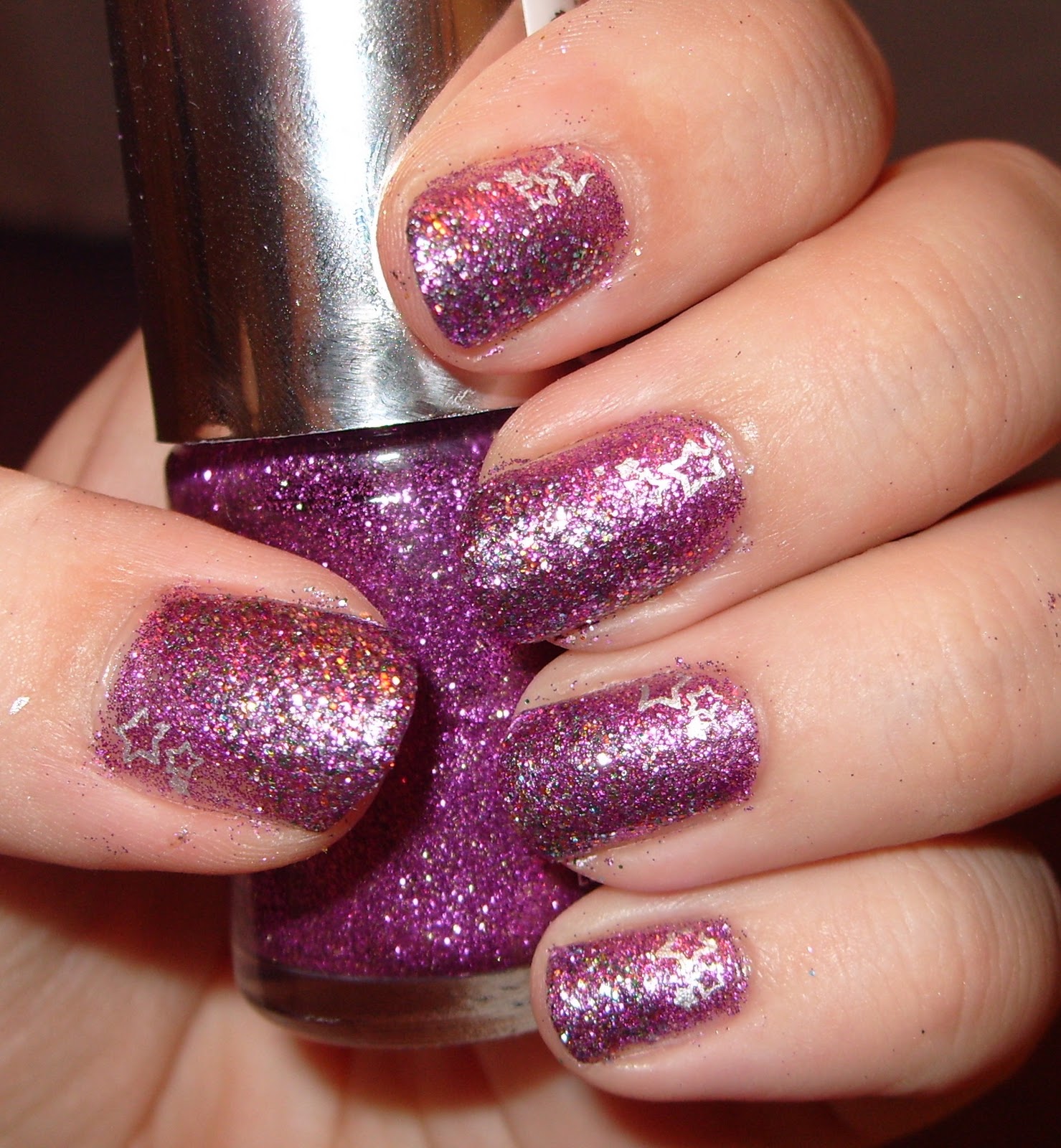 sharihearts Sparkly Glitter Nail Art