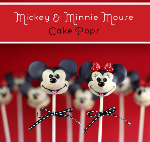 Paradise kitchen - Ζαχαροπλαστείο Παράδεισος: Minnie Mouse Cake Pops