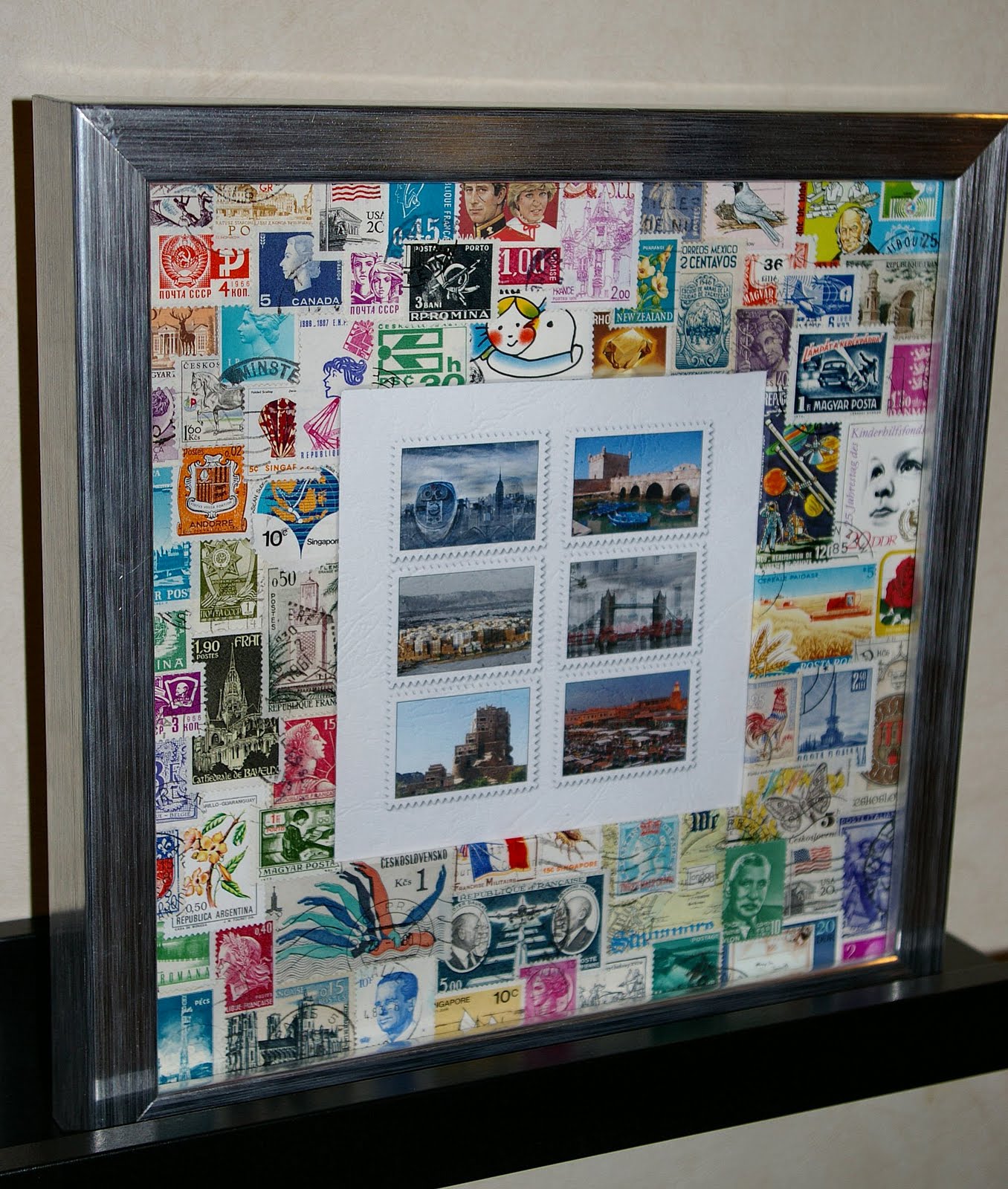 What to do with old stamps | Postage stamp art, Postage stamps crafts