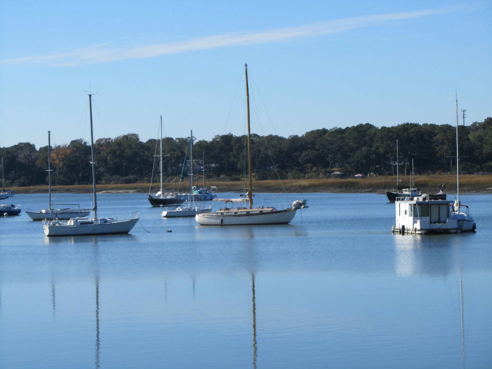 Judy & David's Airstream Adventures Boats in Beaufort