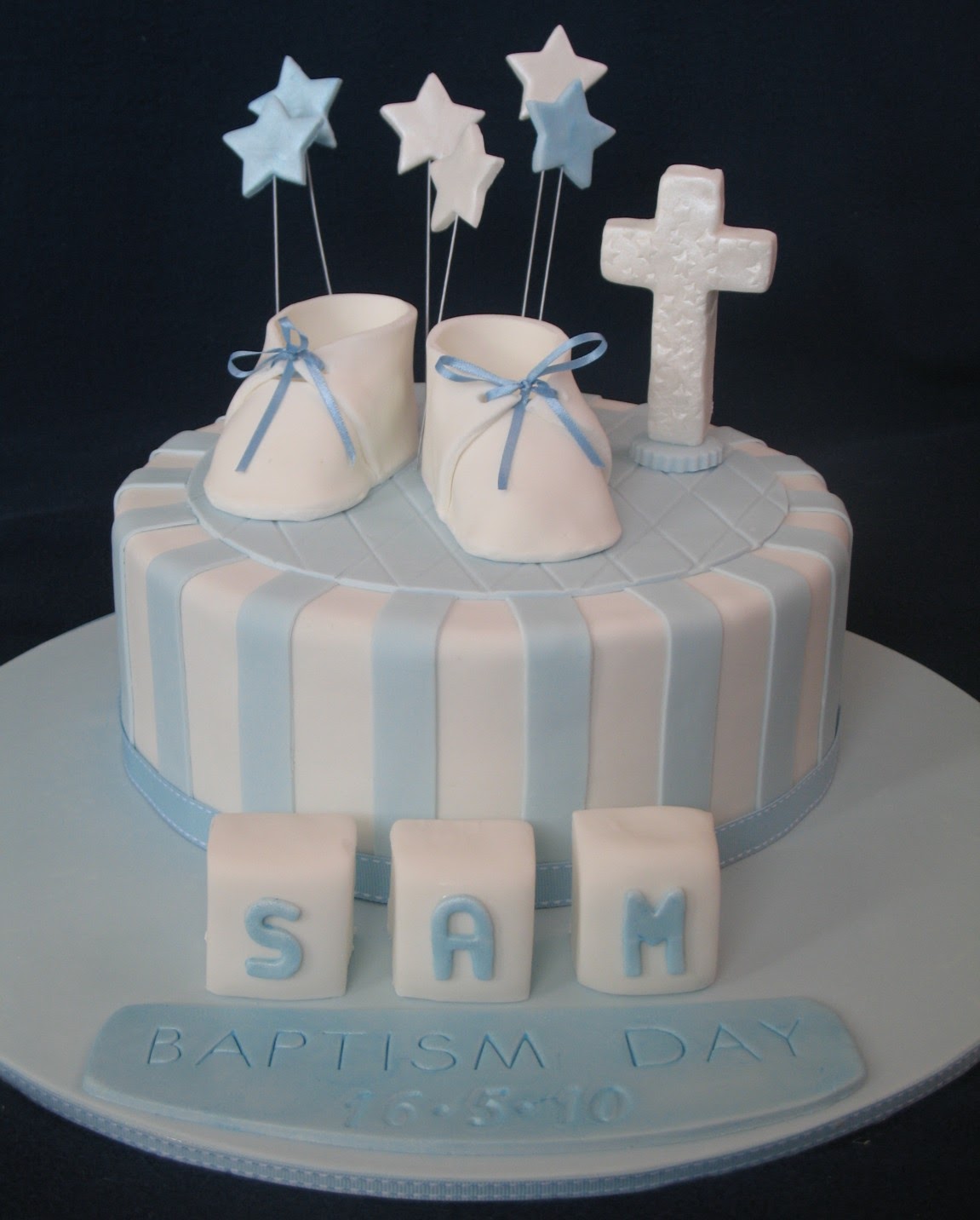 Blissfully Sweet A Taste Of Boy Baptism Cake chocolate-cake-by-lanaland-chocolate-cake-decoration-creative