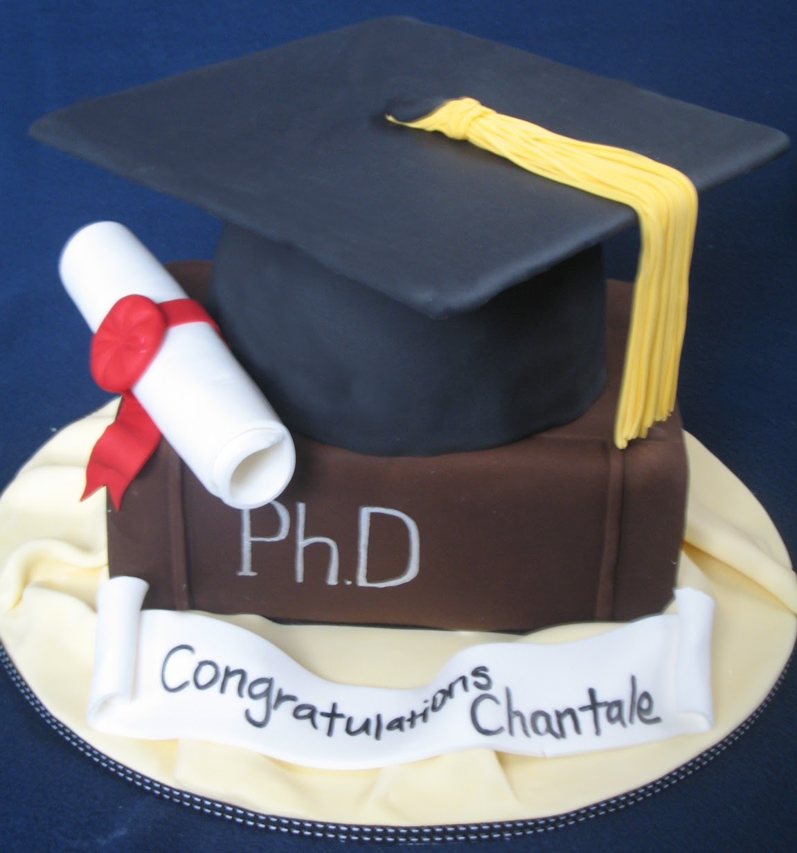 phd graduation cake ideas