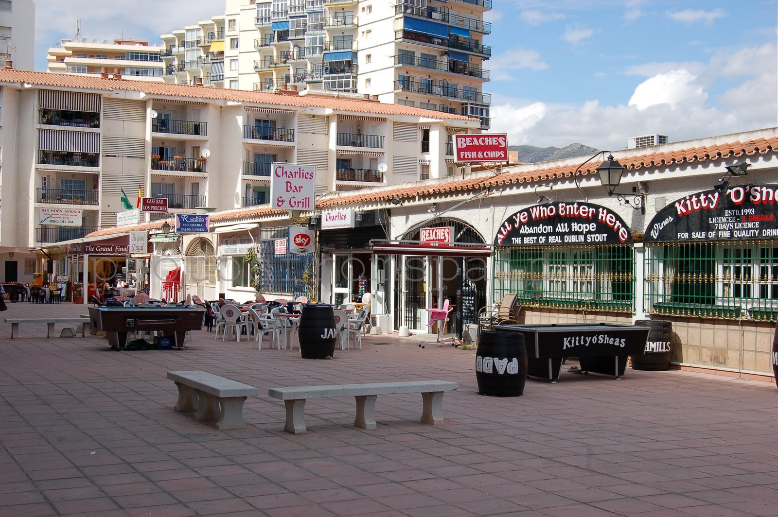 PHOTO'S FROM SPAIN Benalmadena Bars