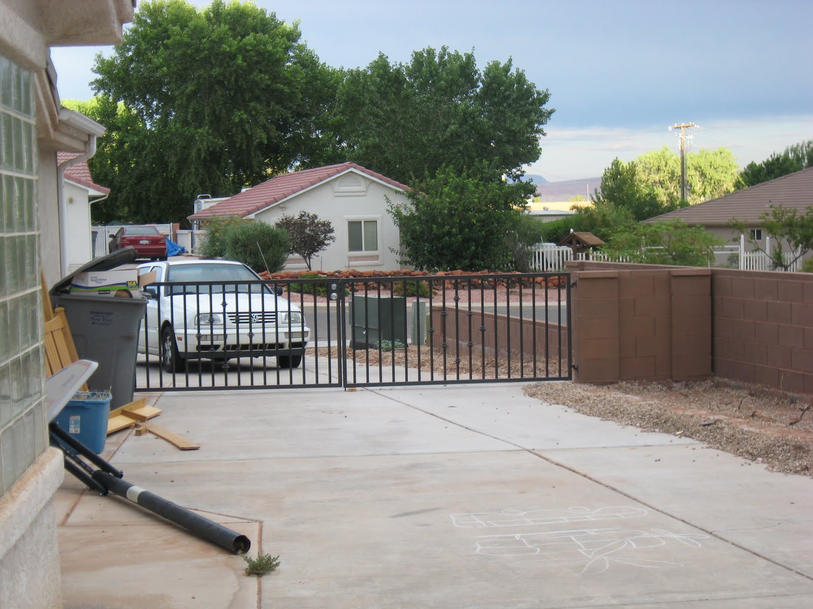 We Are Really Good Looking!!!: New Back Yard